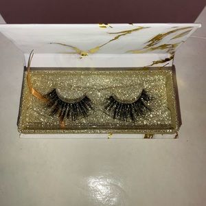 High quality lashes 3D length 15MM color : K01